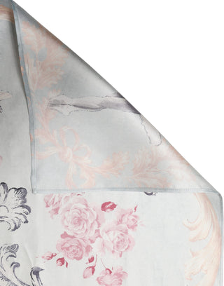 Men Multicolor Ballerina Floral Foulard Scarf