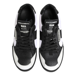 Black White MIAMI Low Top Men Sneakers Shoes