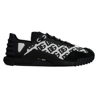 Black Logo Lace Up Low Top NS1 Sneakers Shoes