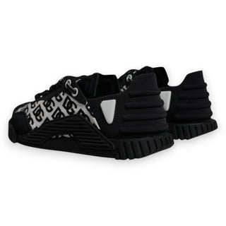 Black Logo Lace Up Low Top NS1 Sneakers Shoes