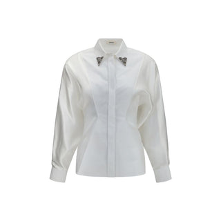 White Cotton Dress Shirt