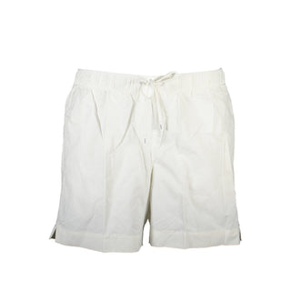 White Nylon Men's Swimwear