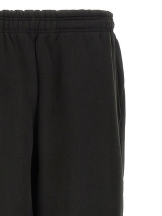 Black Cotton Joggers (Workout Pants)