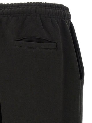 Black Cotton Joggers (Workout Pants)