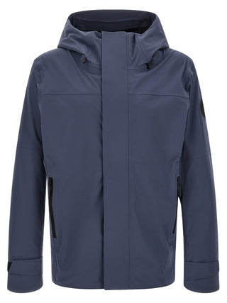 Blue Polyamide Shell Jacket