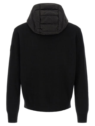 Black Wool Full-Length Jacket