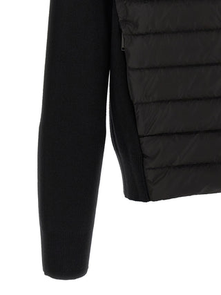 Black Wool Full-Length Jacket