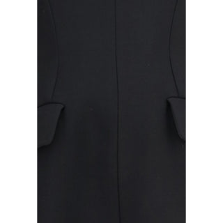 Black Polyamide Casual Dress