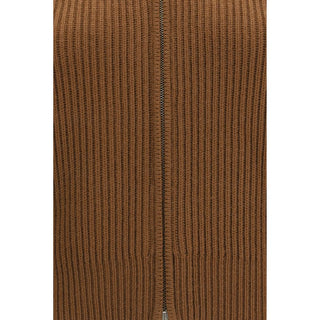 Brown Wool Oves Aries Cardigan