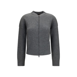 Gray Wool Oves Aries Cardigan