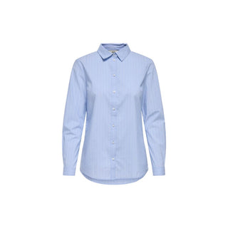 Blue Cotton Blouse