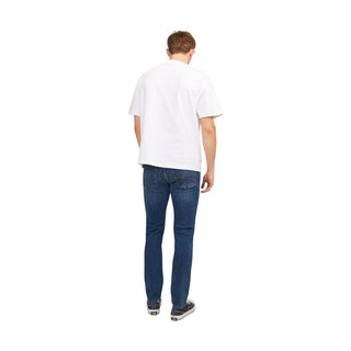 Blue Cotton Skinny Jeans