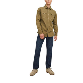 Green Denim Shirt