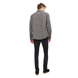 Black Cotton Skinny Jeans