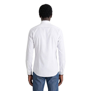 White Cotton Dress Shirt
