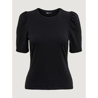 Black Cotton T-Shirt