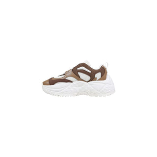 Bicolor Polyester Chunky Sneakers