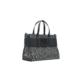 Black Cotton Handbag