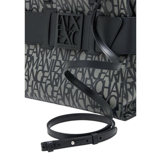 Black Cotton Handbag