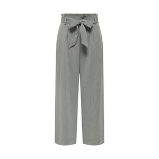 Bicolor Viscose Casual Pants