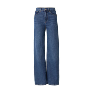 Blue Cotton Relaxed Fit Jeans