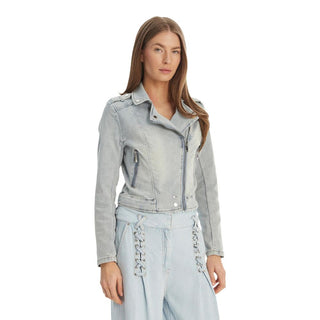 Light Blue Cotton Denim Jacket