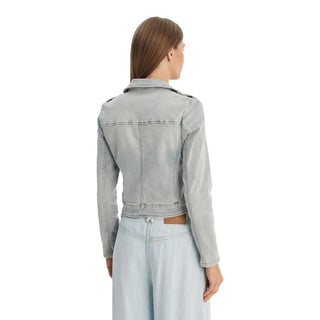 Light Blue Cotton Denim Jacket