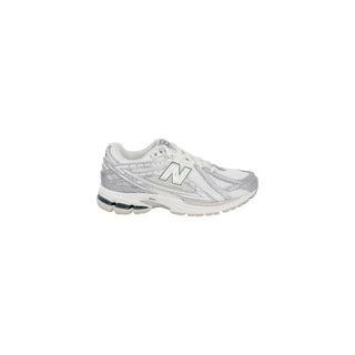Silver Fabric Athletic Sneakers