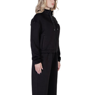 Black Viscose Sweatshirt