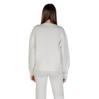 Cream Viscose Sweatshirt