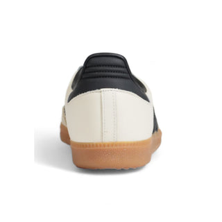 Beige Leather Athletic Sneakers
