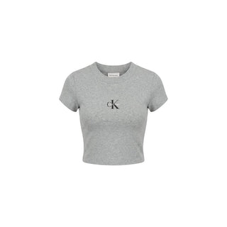 Gray Cotton T-Shirt