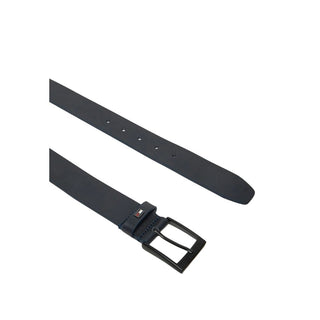 Blue Leather Regular Belt