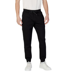 Black Cotton Joggers (Workout Pants)