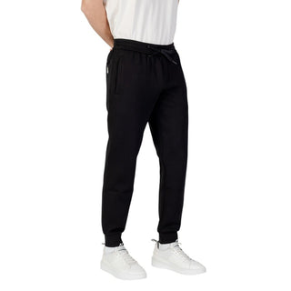 Black Cotton Joggers (Workout Pants)