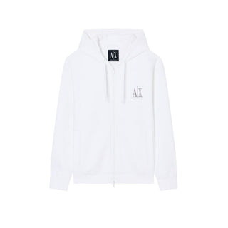 White Cotton Hoodie