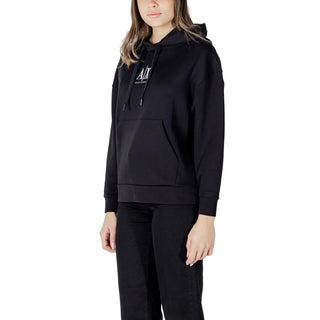 Black Cotton Hoodie