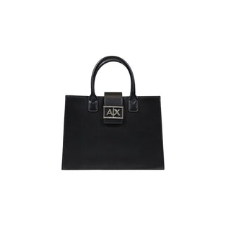 Black Polyester Handbag