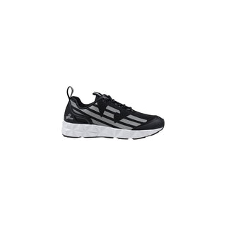 Bicolor Polyester Athletic Sneakers