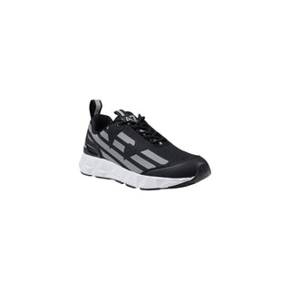 Bicolor Polyester Athletic Sneakers