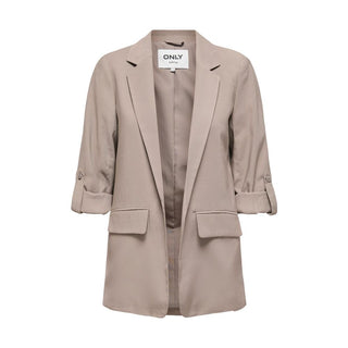 Beige Viscose Blazer