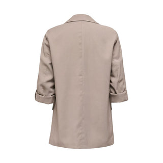 Beige Viscose Blazer