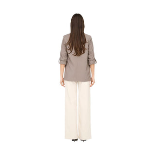 Beige Viscose Blazer