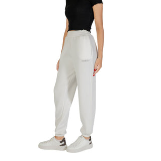 White Viscose Joggers (Workout Pants)