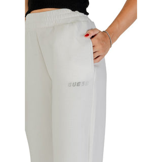 White Viscose Joggers (Workout Pants)
