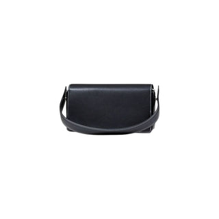 Black Artificial Leather Handbag