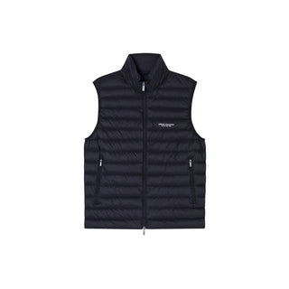 Black Polyamide Sleeveless Jacket