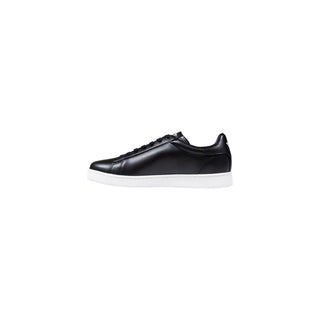 Black Leather Sneakers