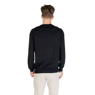 Black Cotton Sweatshirt