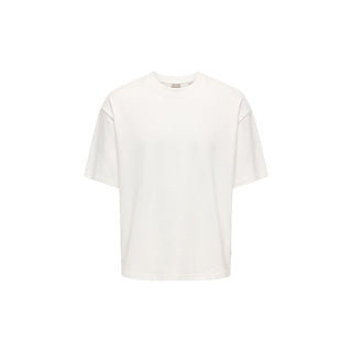 Cream Cotton T-Shirt